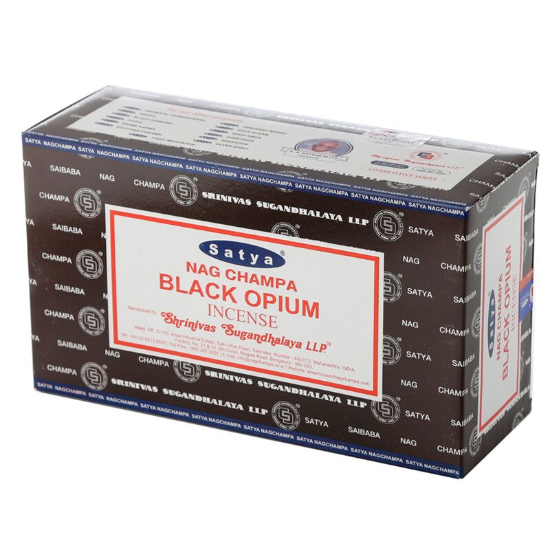 01346 black opium - satya nag champa incense sticks