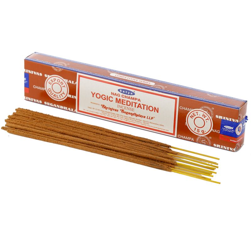 01369 yogi meditation - satya nag champa incense sticks