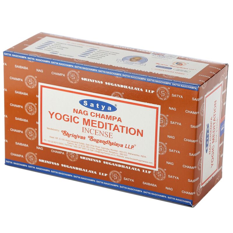 01369 yogi meditation - satya nag champa incense sticks