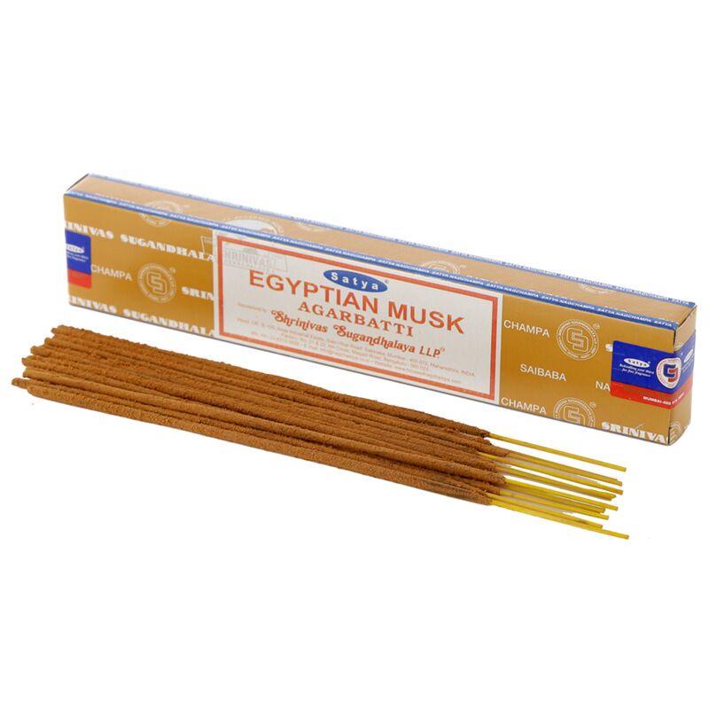 01420 vfm egyptisk musk - satya nag champa røkelsespinner