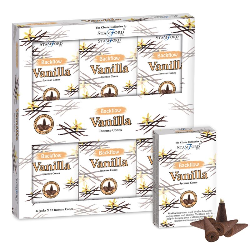 37431 Stamford Backflow incense cones - vanilla