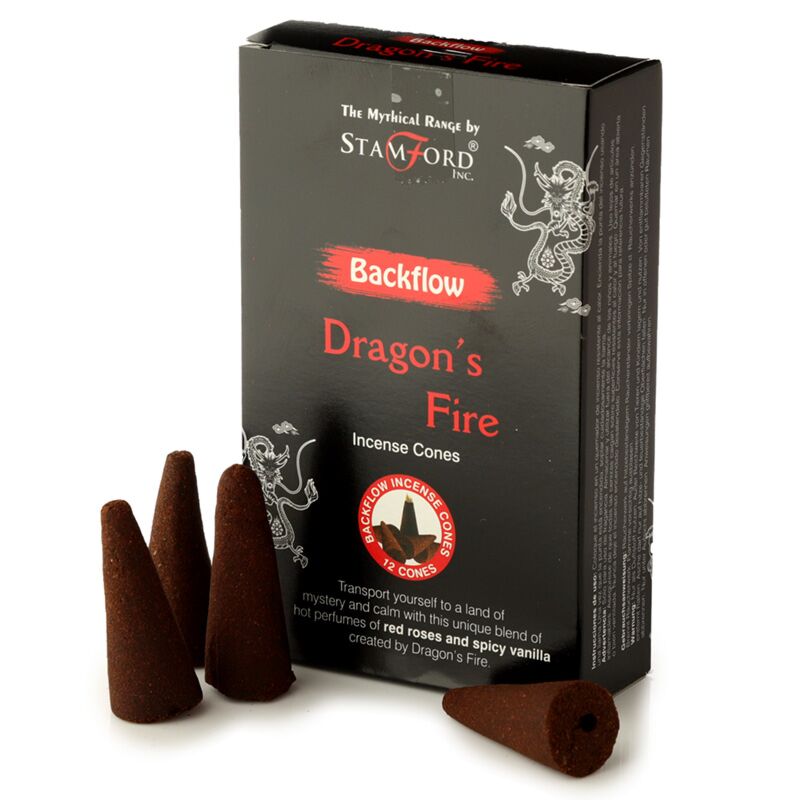37482 Stamford Backflow Räuchelcher Kegel - Dragon Fire