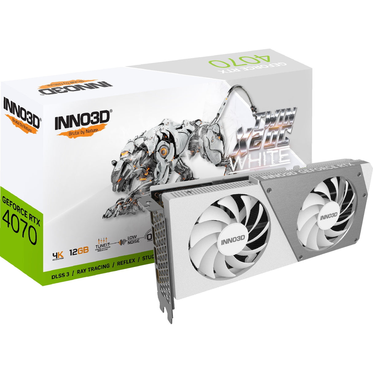 Inno3d GeForce RTX 4070 Twin X2 OC White 12GB