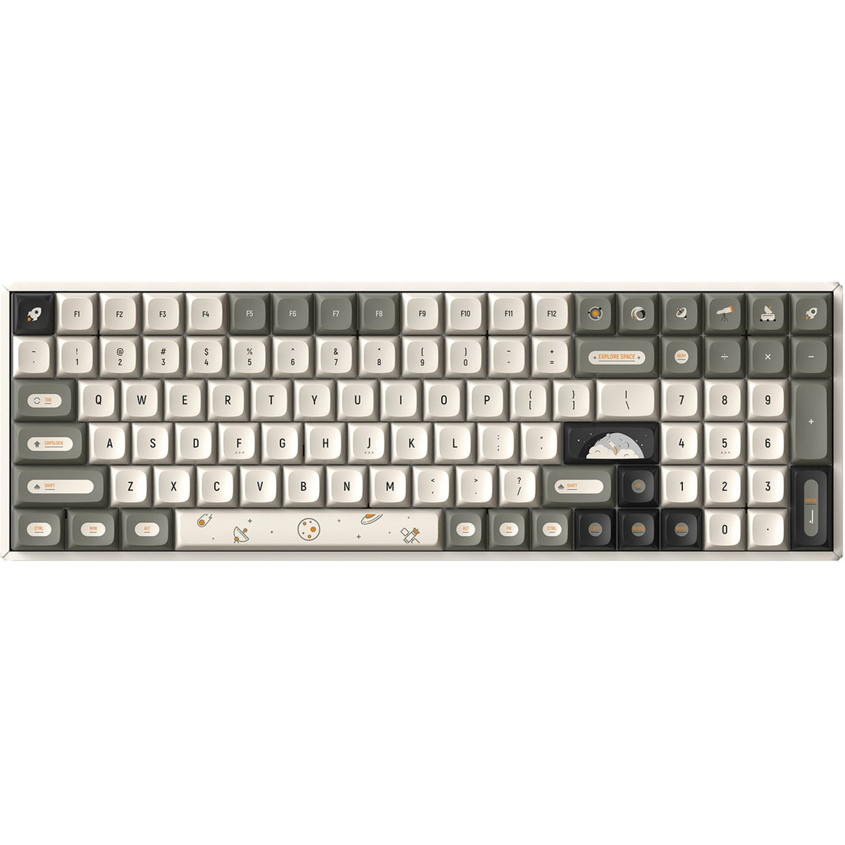 Iqunix F97 Hitchhiker Wireless mechanischer Tastatur