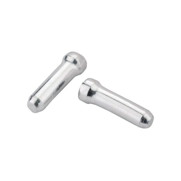 Jagwire cable tips - brake or shift (500pcs) - silver