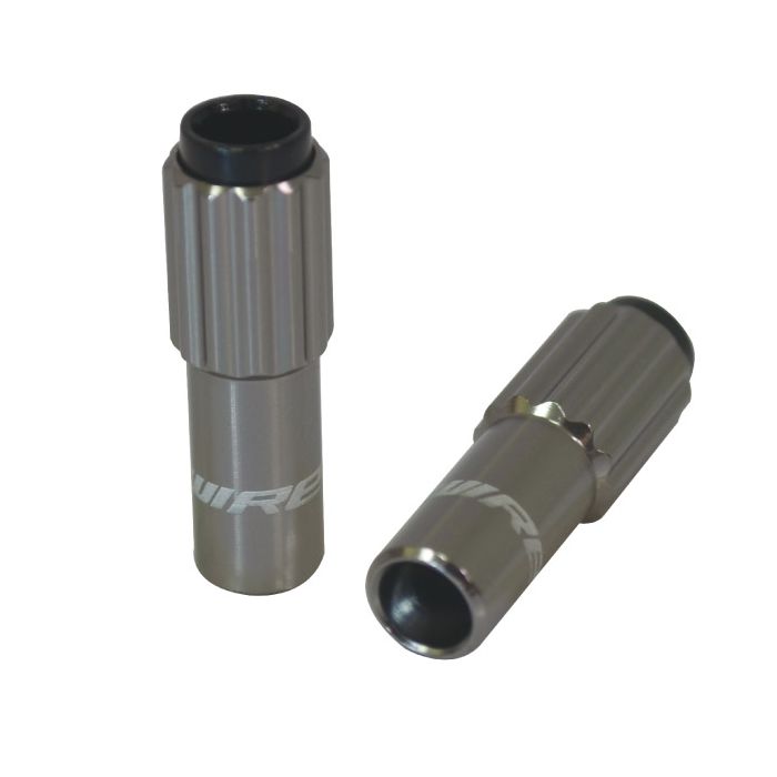 Jagwire mini inline adjusters (2pcs) - titanium