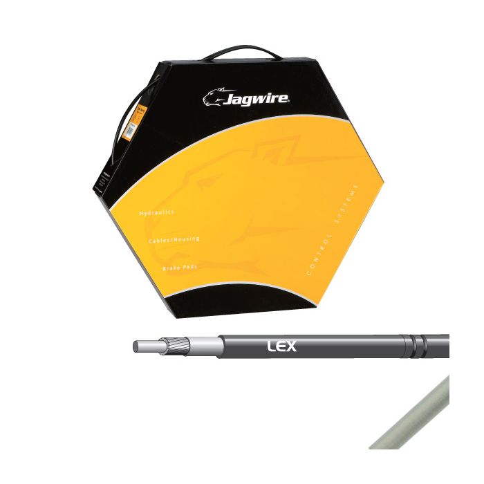 Jagwire shift housing 5mm lex (50 m) - pearl silver