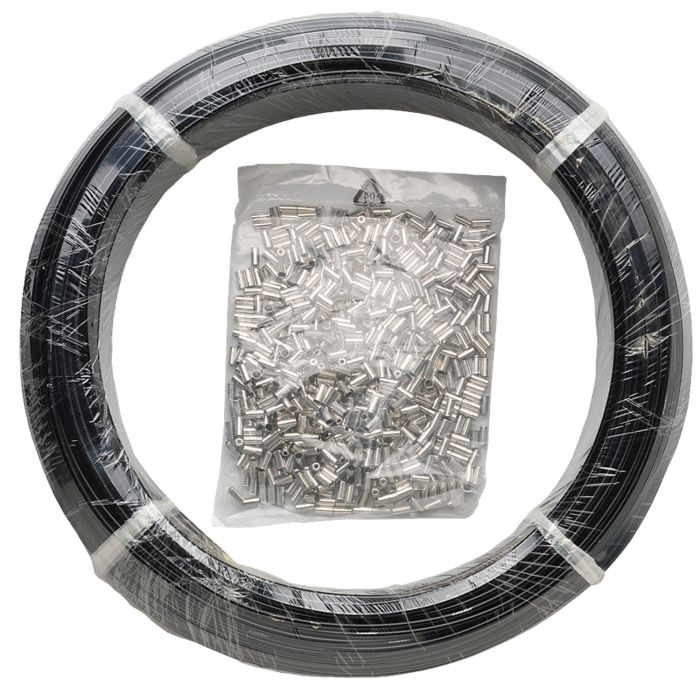 Jagwire brake housing 5mm cex (end caps included) (200 m) - black