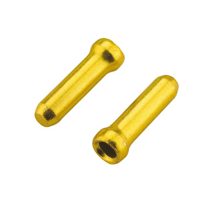 Jagwire cable tips - brake or shift (500pcs) - gold