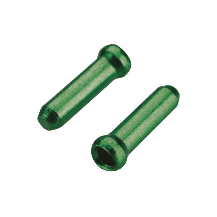 Jagwire cable tips - brake or shift (500pcs) - cash green