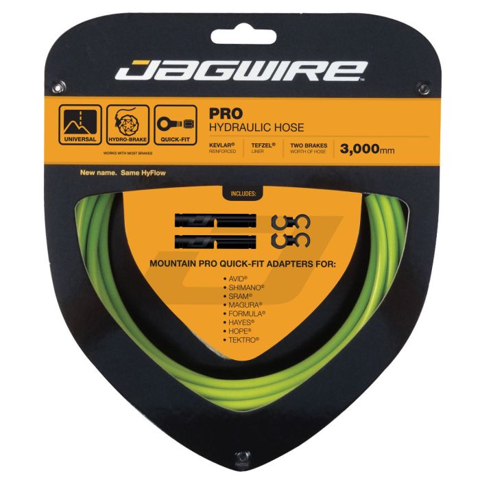 Jagwire pro hydraulic hose kit - organic green