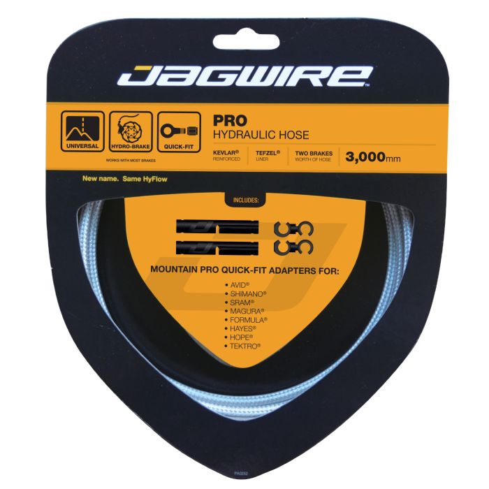 Jagwire pro hydraulic hose kit - sterling silver