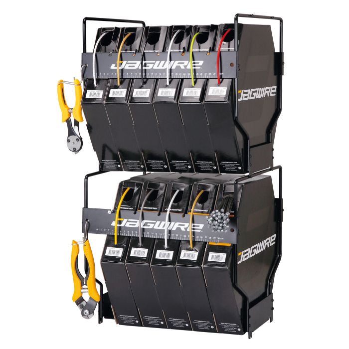 Jagwire file box organizer - workshop display