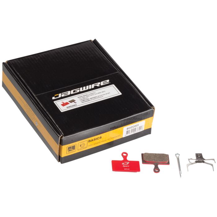 Jagwire sport semi-metallic disc brake pad - workshop (25 pairs) - shimano (xtr m9020)
