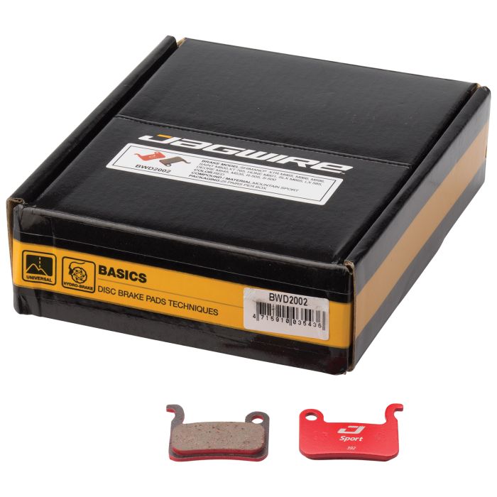Jagwire sport semi-metallic disc brake pad - workshop (25 pairs) - shimano (xtr m975)