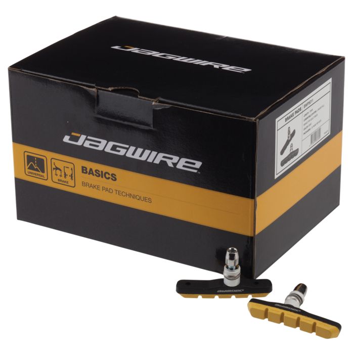 Jagwire mountain sport brake pad (50pcs (25 pairs)) - yellow