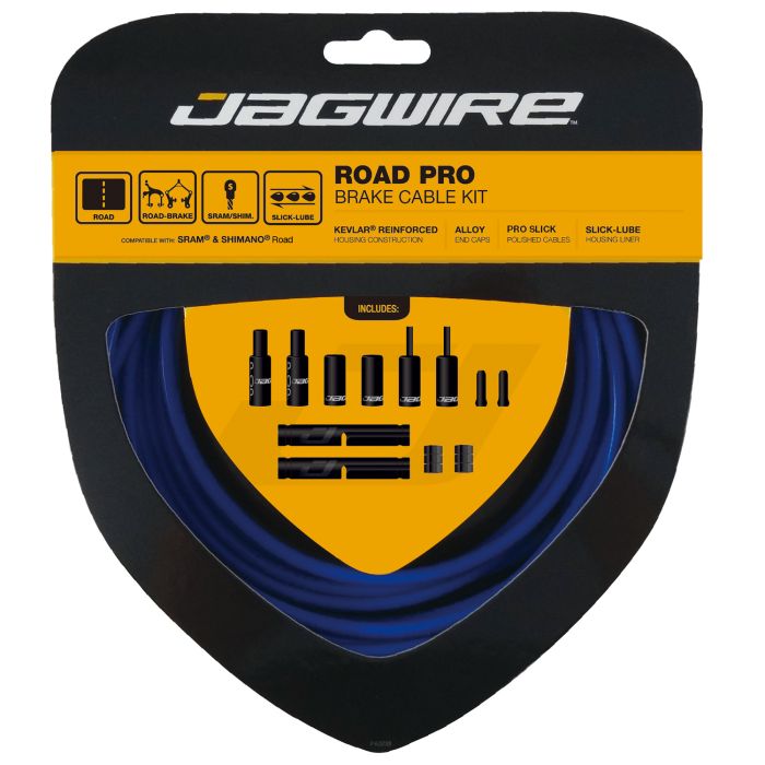 Jagwire road pro brake kit - sid blue