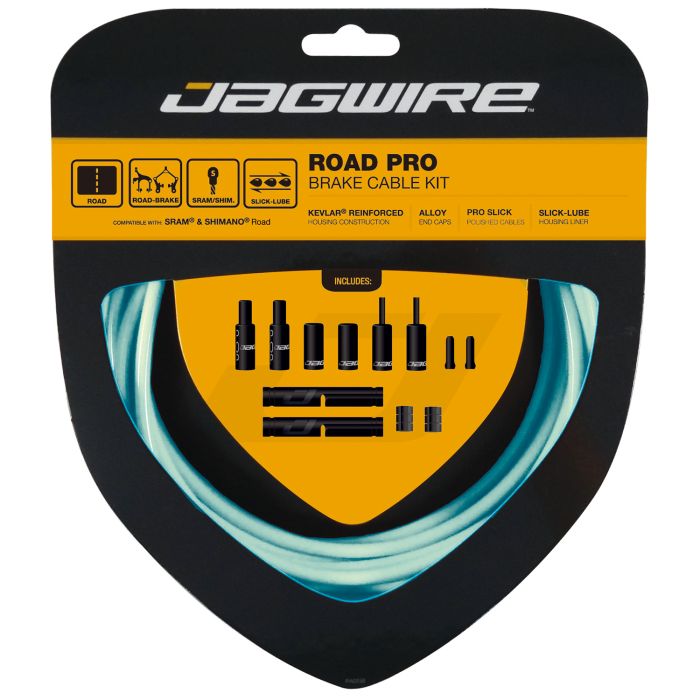 Jagwire road pro brake kit - celeste