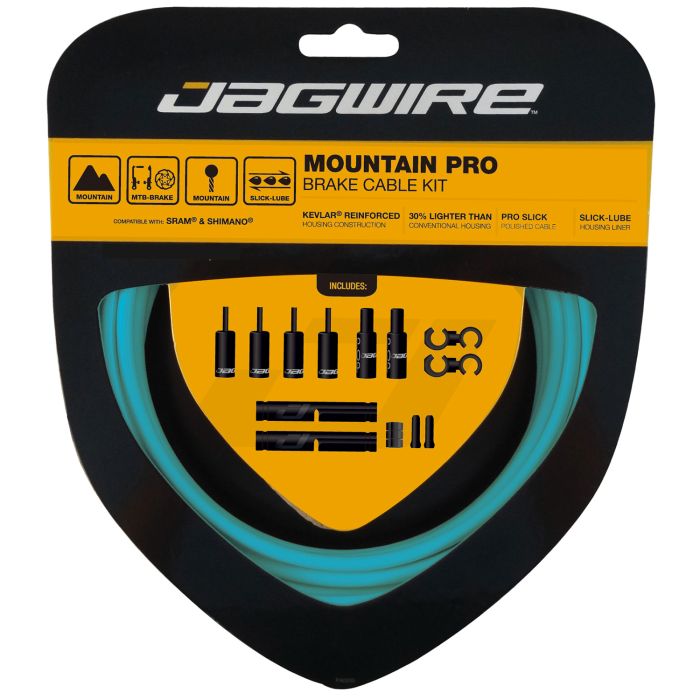 Jagwire mountain pro brake kit - celeste