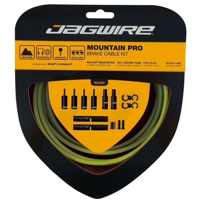 Jagwire mountain pro brake kit - yellow
