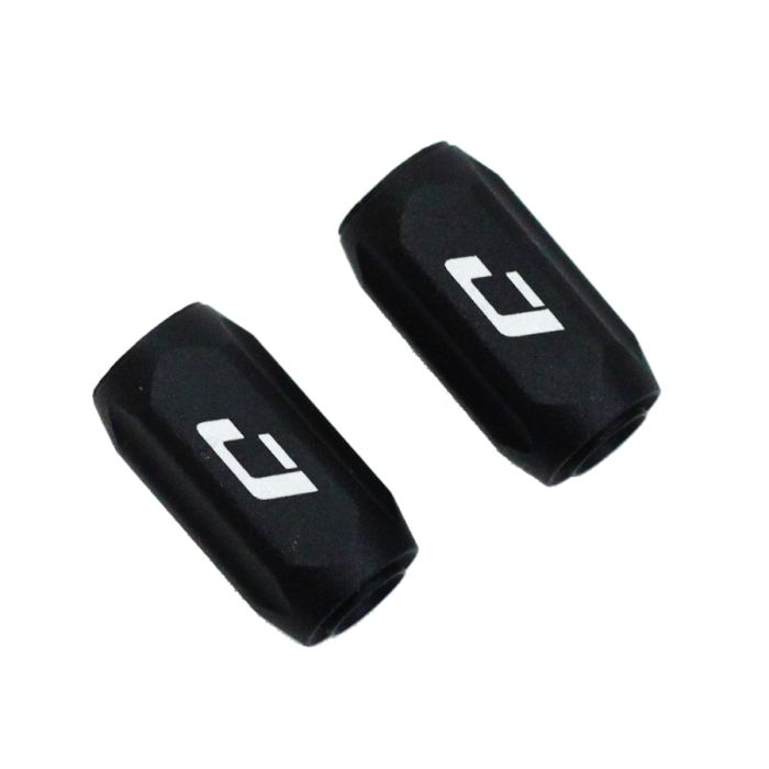 Jagwire pro mini inline index adjuster (shift 4mm) (2pcs) - black