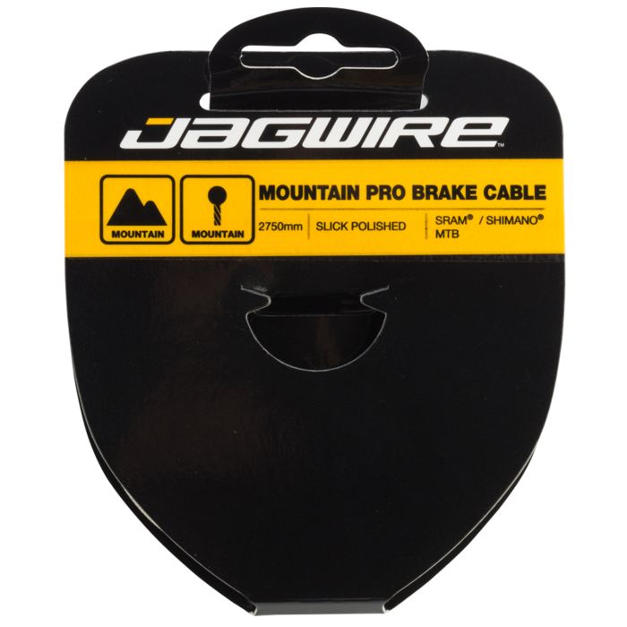 Jagwire mountain brake cable - pro polished slick stainless - 1.5x2750mm - sram shimano