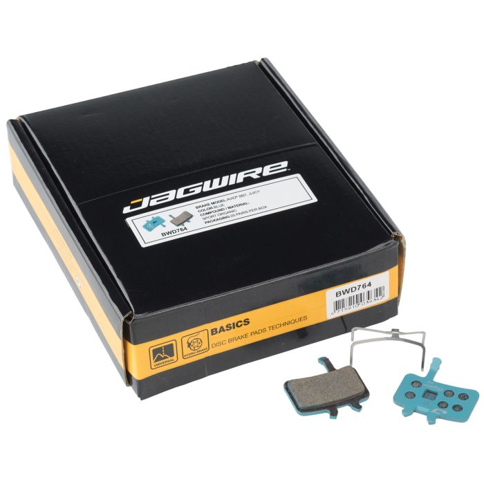 Jagwire sport organic disc brake pad - workshop (25 pairs) - avid (bb7, juicy)