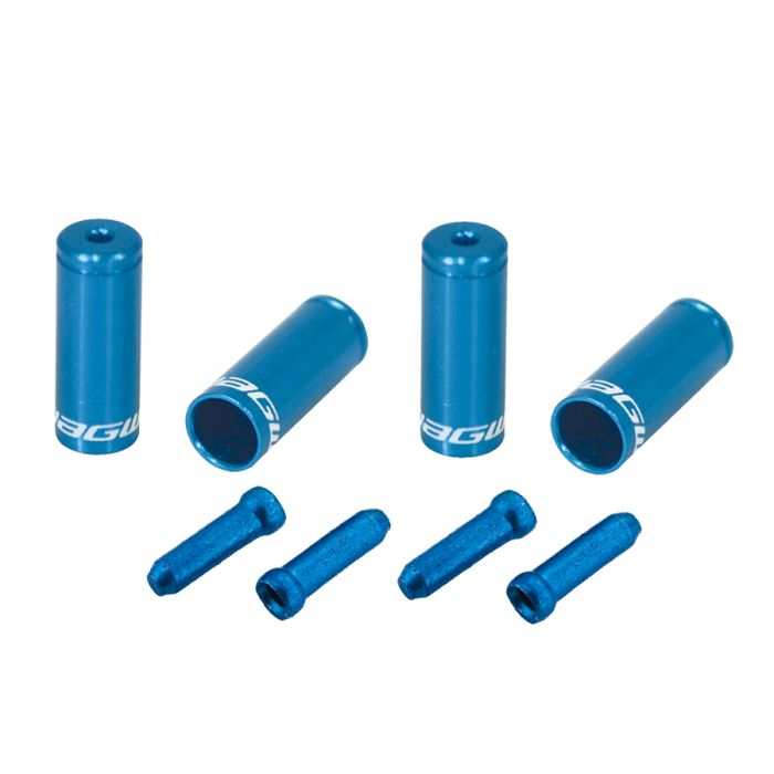Jagwire end cap combo refill pack - blue