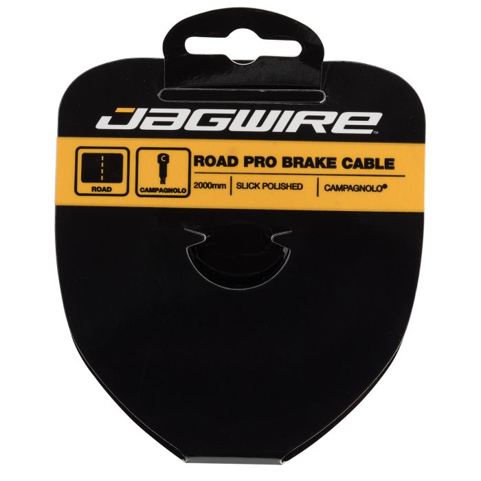Jagwire road brake cable - pro polished slick stainless - 1.5x2000mm - campagnolo