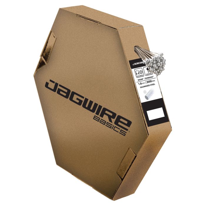 Jagwire mountain brake cable - basics galvanized - 1.6x2000mm - sram shimano (100pcs)