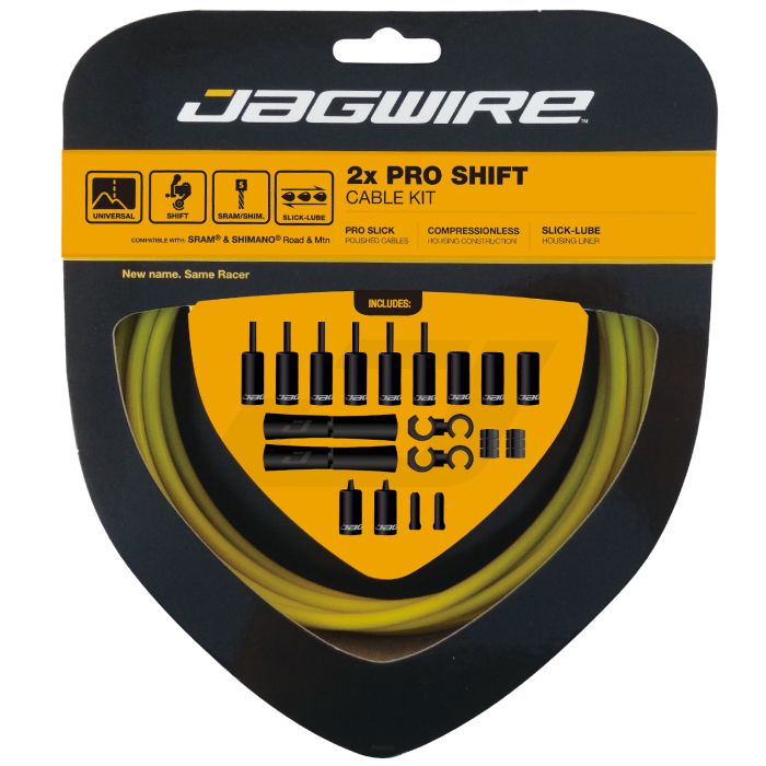 Jagwire 2x pro shift kit - yellow