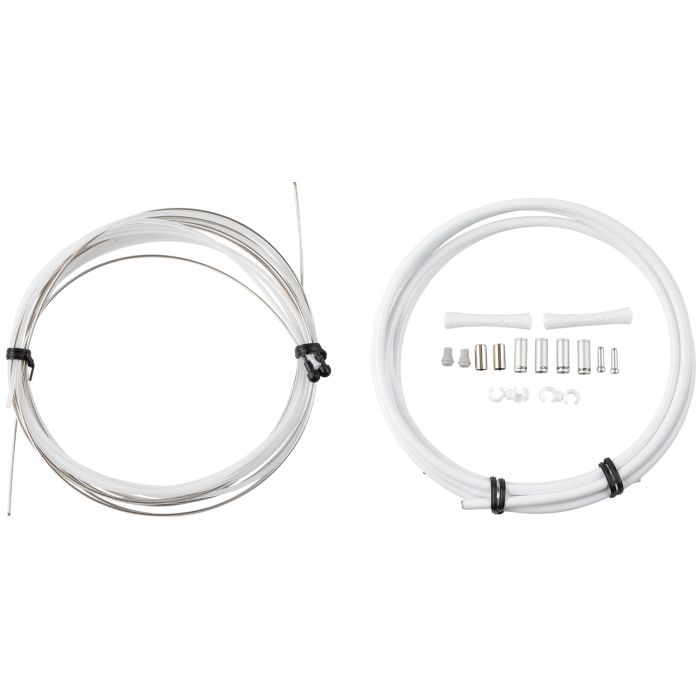 Jagwire road elite sealed brake kit - white