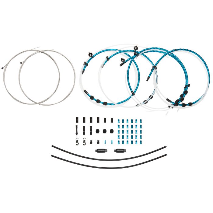 Jagwire 2x elite link shift kit - blue