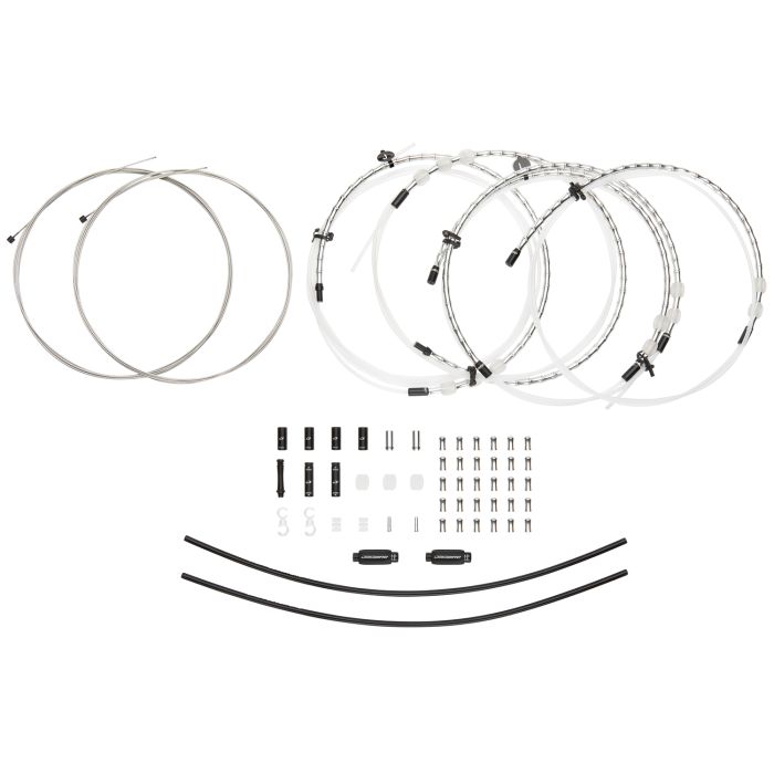 Jagwire 2x elite link shift kit - silver