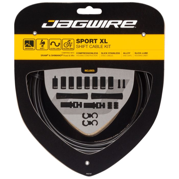 Jagwire sport shift xl kit - black