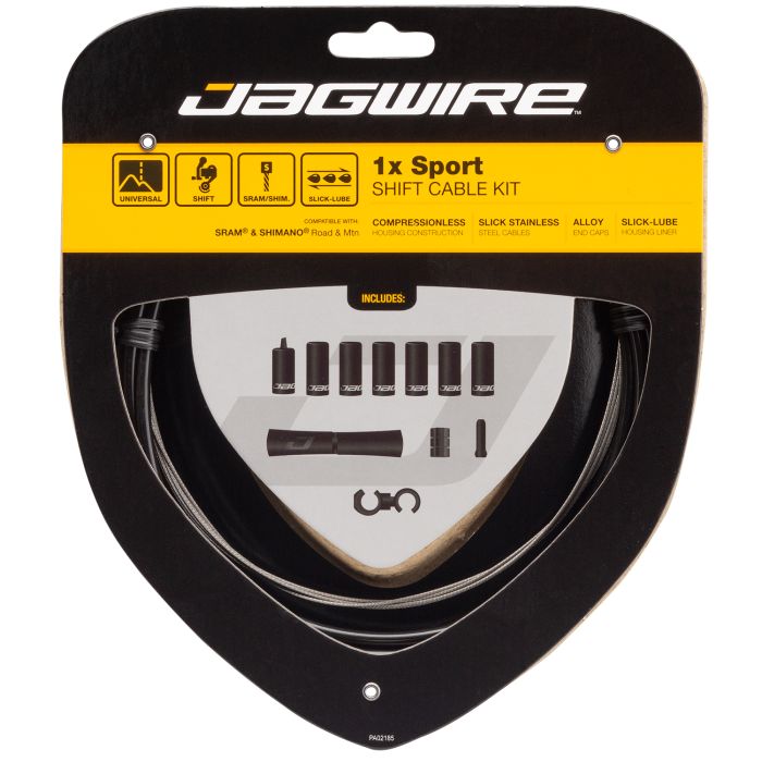 Jagwire 1x sport shift kit - black