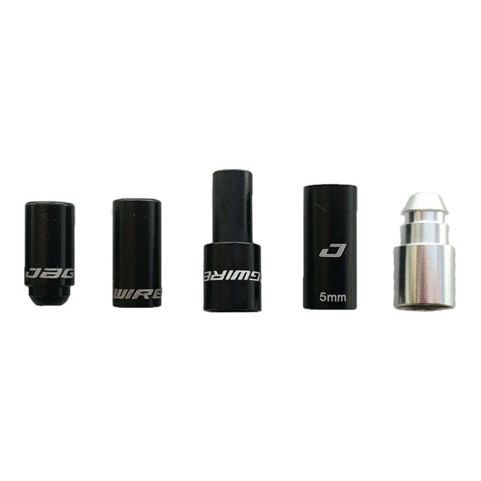 Jagwire mountain elite link brake end cap pack (12pcs) - black