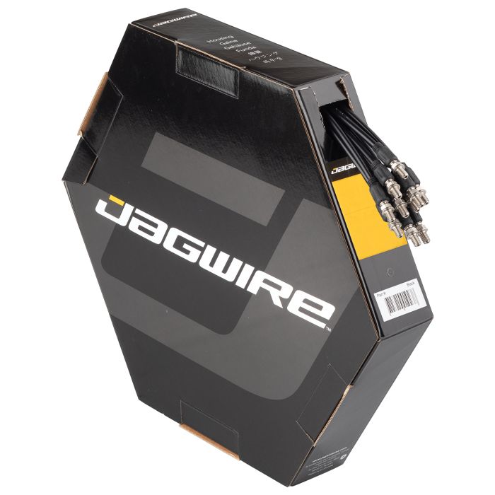 Jagwire sport mineral hydraulic hose kit (10 pieces box) - shimano (xtr m9120) - black