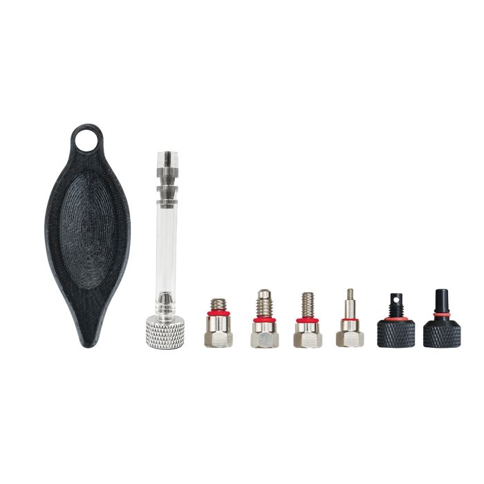 Jagwire assembly bleed fitting adapter - mineral