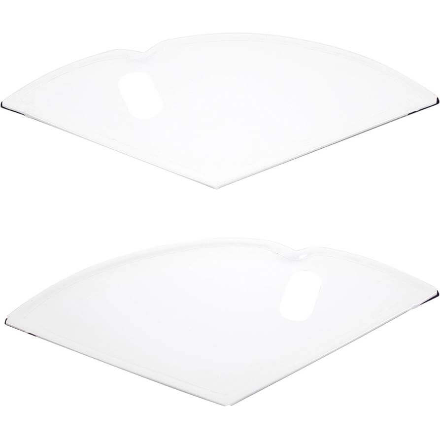 Coat protector 26 lacquer cloth white