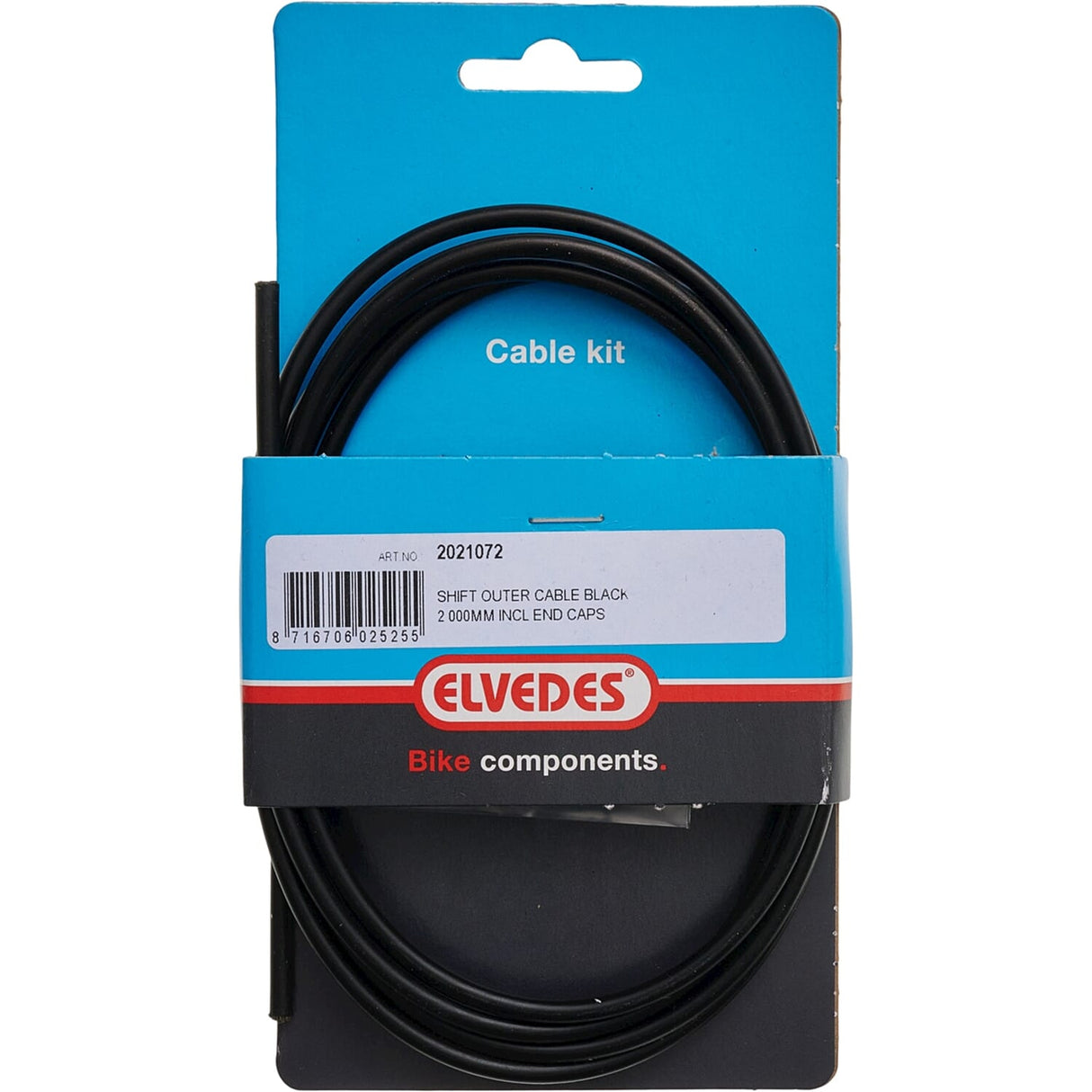 Elvedes link outdoor 5mm 2m black +2 ferules 2021072