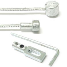 Elvedes Brake inner cable set 2-nipple hook 6481