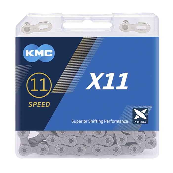 KMC X11R gray 118 links (bicycle lock)