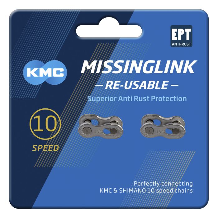 KMC Chain link X10 R EPT Silver (5.88 mm)