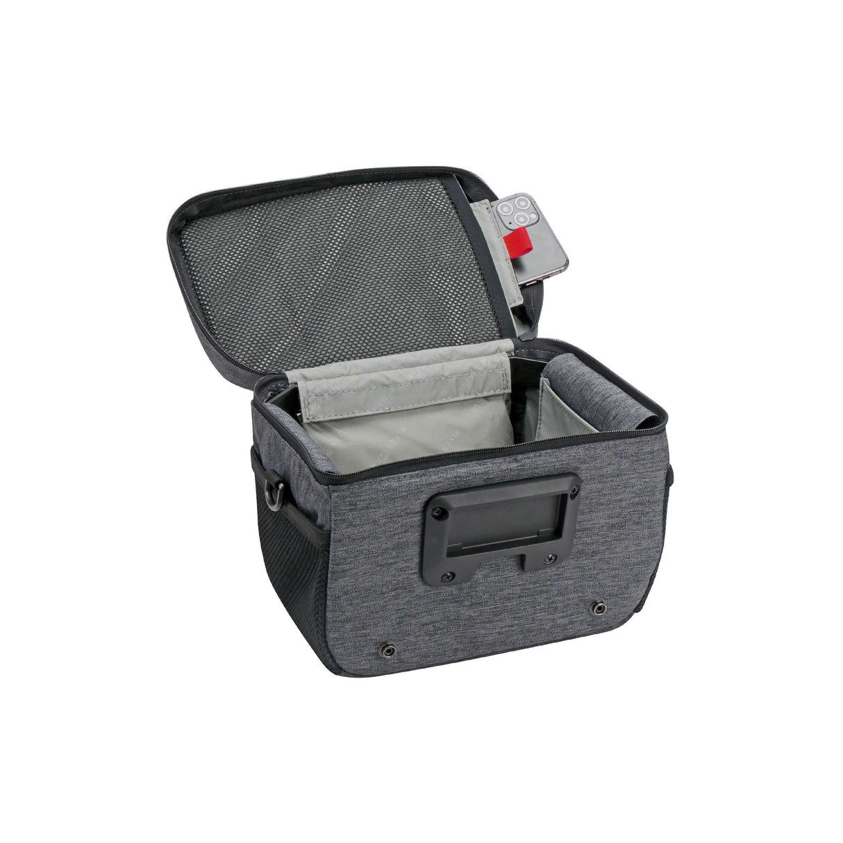 Klickfix handlebar bag aventour city 6.5l gray