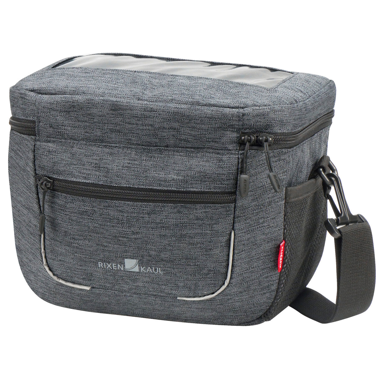 Klickfix handlebar bag aventour city 6.5l gray