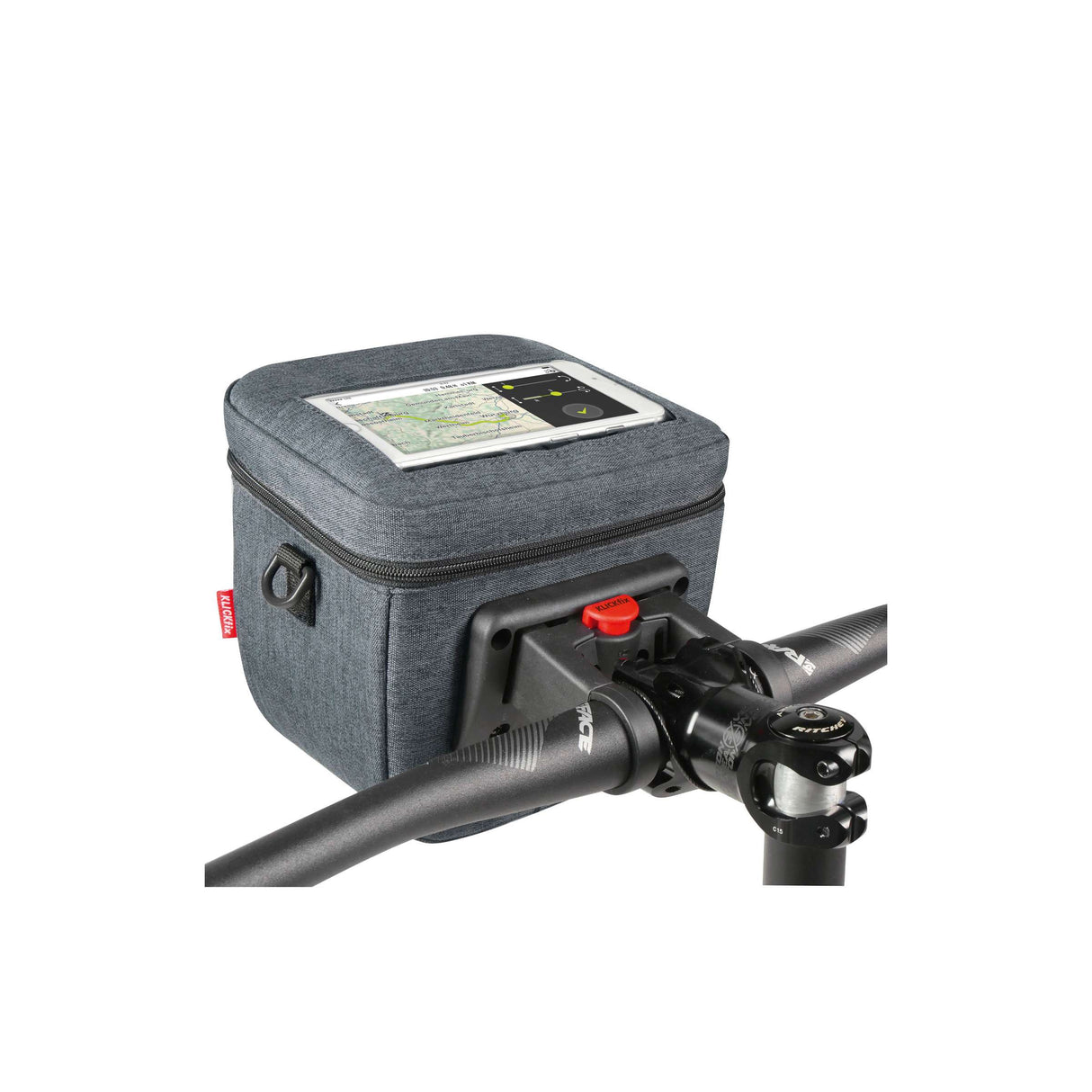 Klickfix -Lenkerbeutel Aventour Compact City 3L Grey