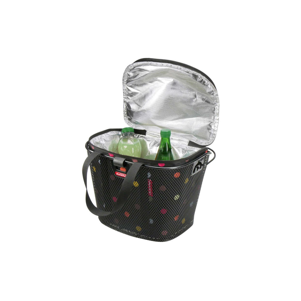Klickfix kjølebag for basket bag 16l twist sølv