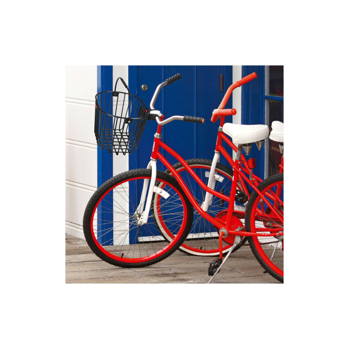 Klickfix rixen kaul cykelkorg, fram aluminium fr.korg r k alumino svart