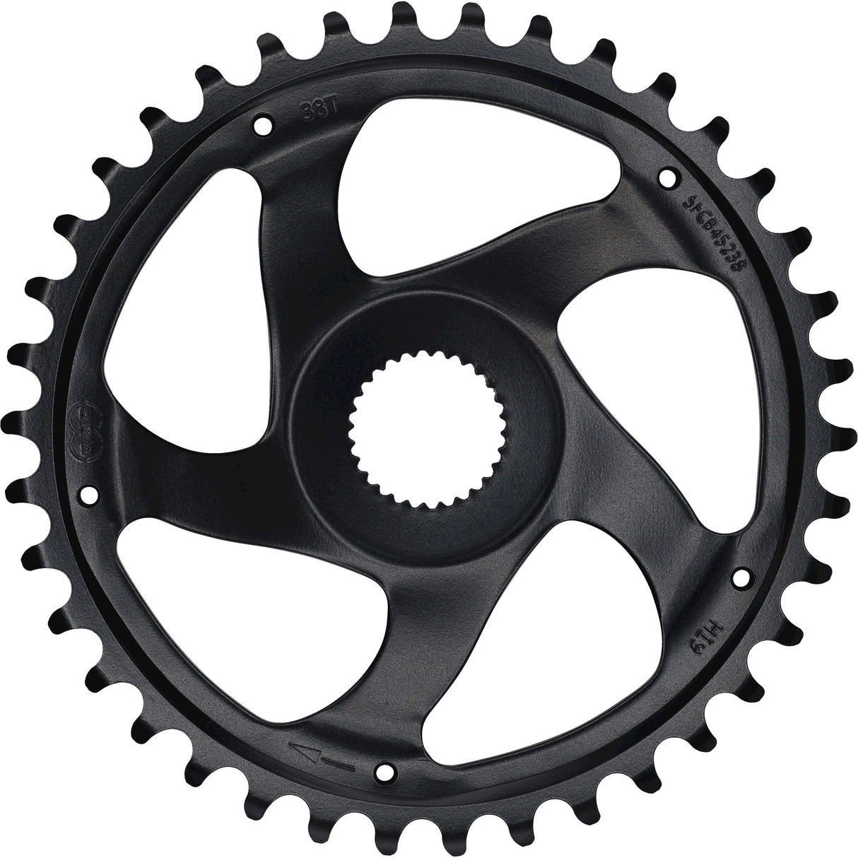 Kmc chainring 38t bosch 52 gen 4 spacerless version